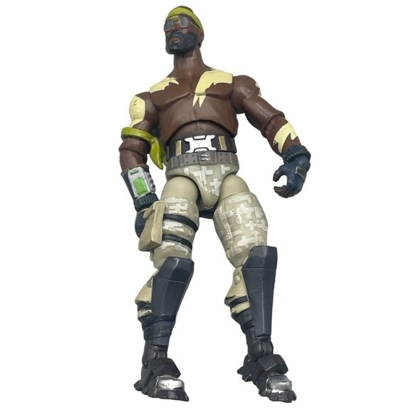 Fortnite 4" Action Figure Bandolier Solo Mode 2018 Epic Games Jazwares tan READ - Picture 1 of 7